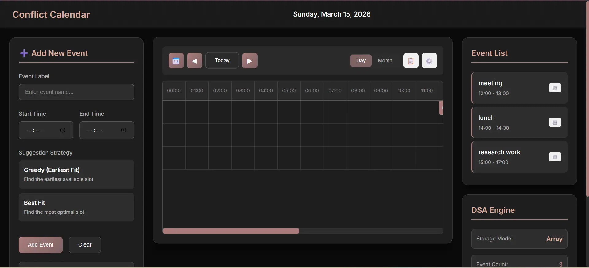 Calendar Conflict Resolver